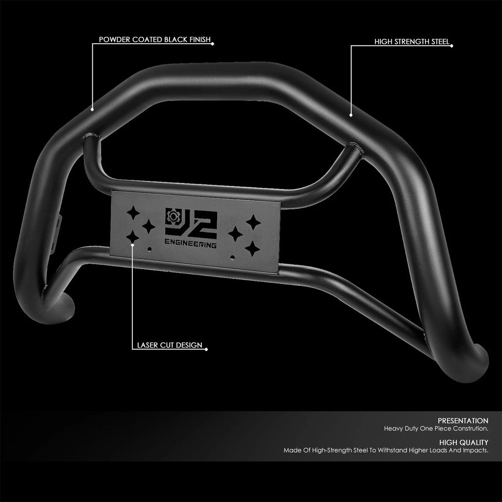 Front Bumper Tubular Push Bull Bar Grille Guard for Silverado Sierra (2007–2020)