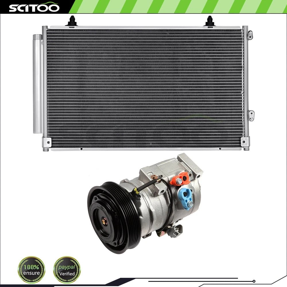 Condenser and Compressor for Toyota Highlander (2001–2006)