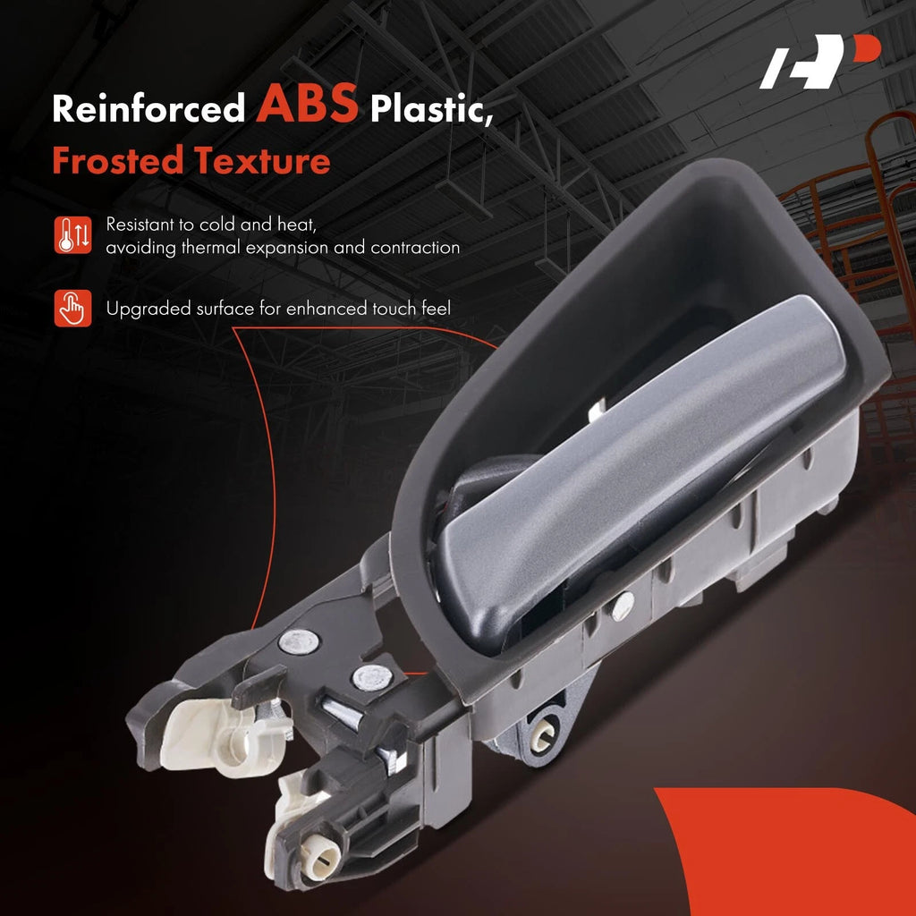 Left Interior Door Handle for Honda Accord (2008-2012) Silver Brown