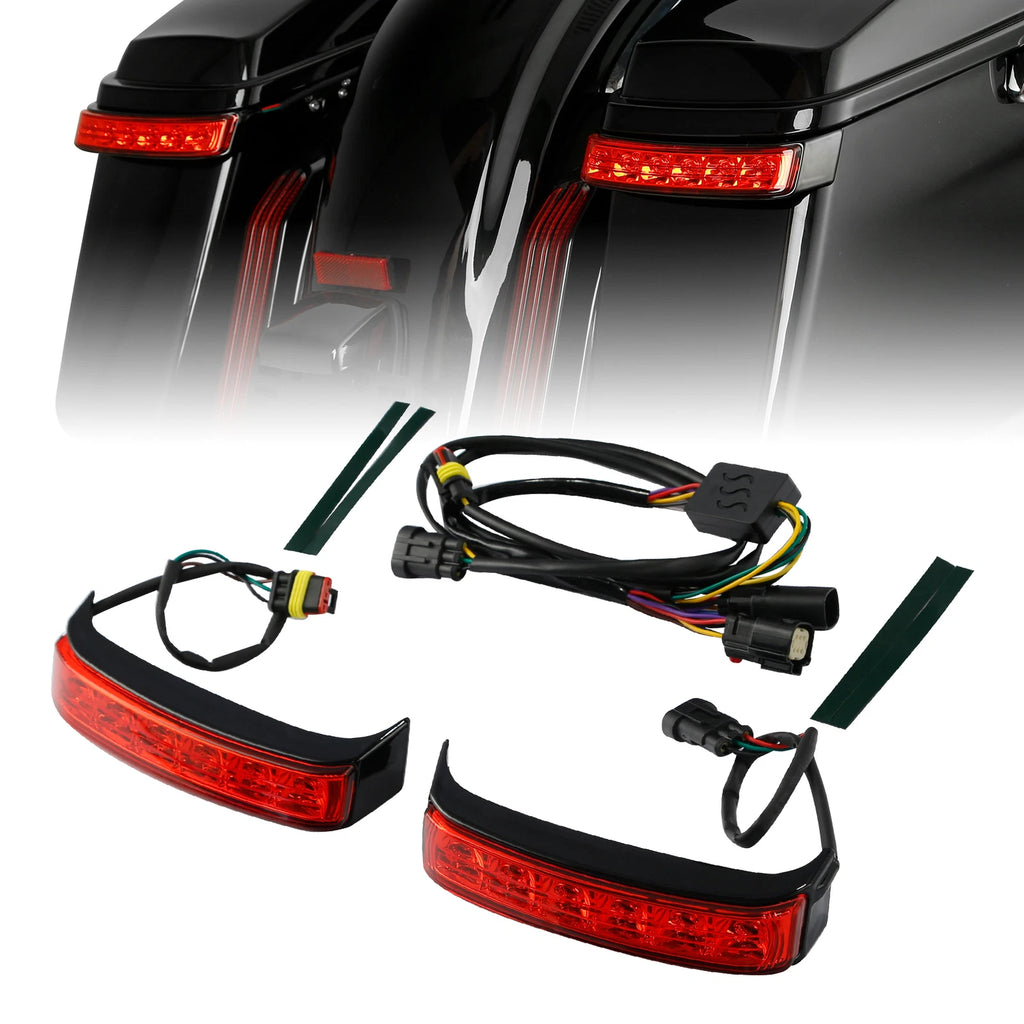LED Saddlebag Run Brake Turn Light for Harley Electra Glide (2014–2024)