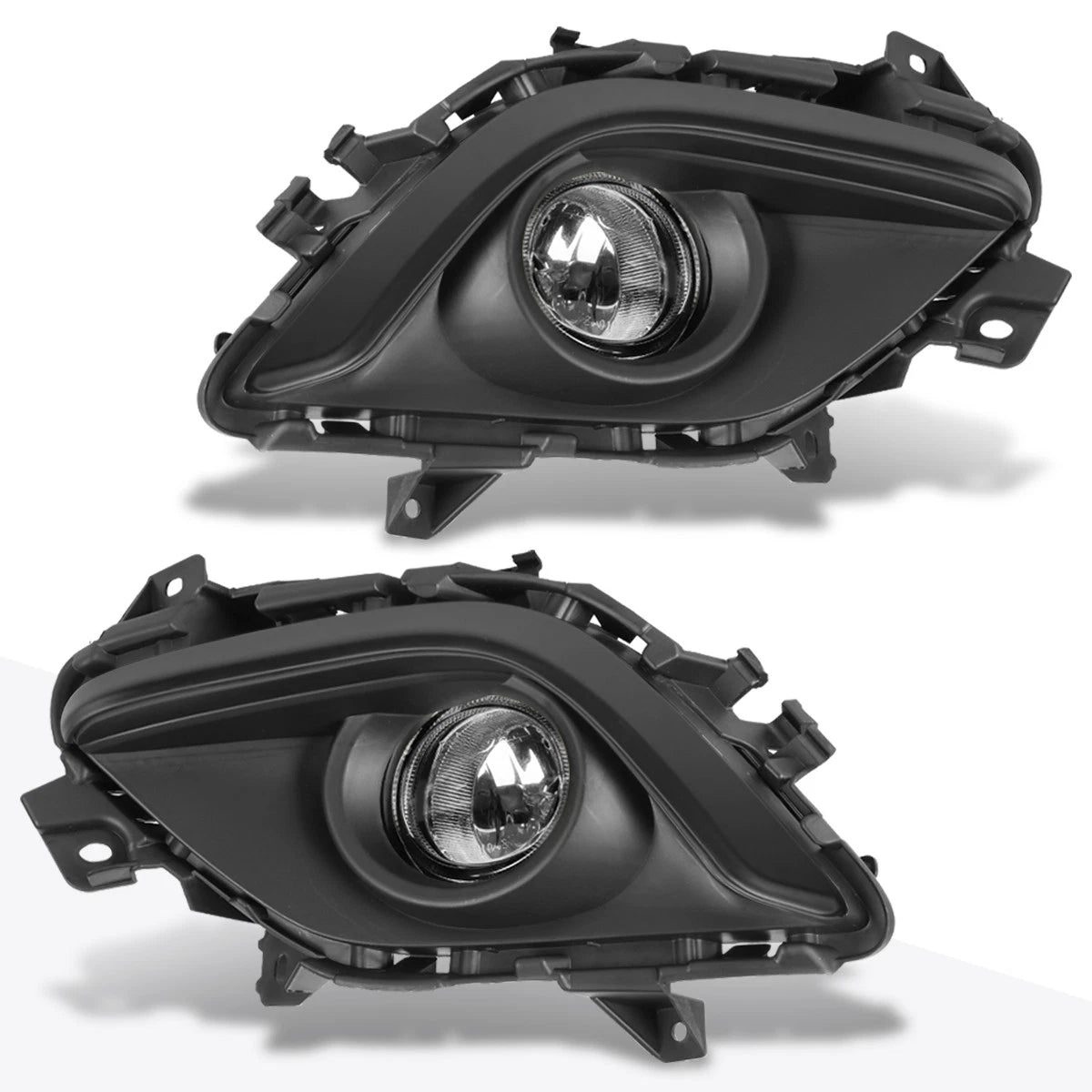 Clear Lens Fog Lights for Mazda 6 (2014–2016) - Includes Switch & Black Bezel