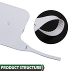 Front Number Plate for Honda XR70R XR80R XR100R (1987–2000) - White Plastic