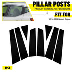 Set of 8 Door Pillar Posts Trim for Nissan Rogue (2014–2020)