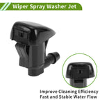Set of 1 Windshield Washer Nozzle with Hose Connector for GMC  No.15247800