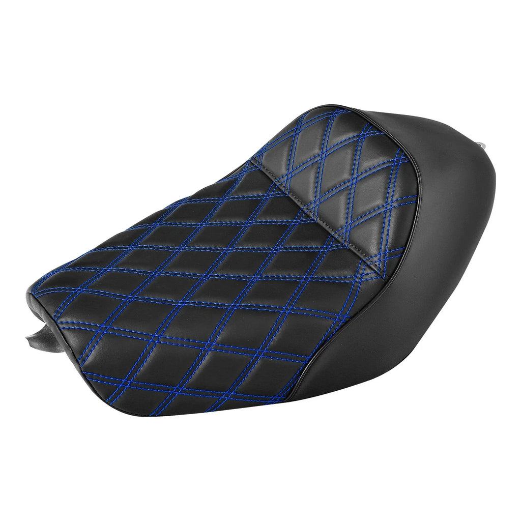Black Driver Solo Seat Cushion for Harley Sportster XL883 1200 48 72 (2010-2022)