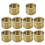 Set of 10 Brass Tips for Cue Repairs