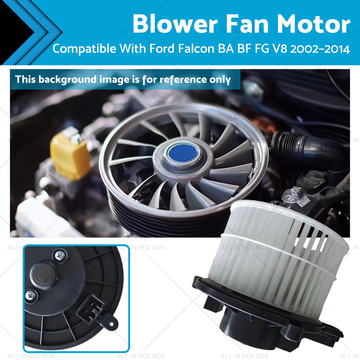 Heater Fan Blower Motor for Ford Falcon BA BF FG (2002–2014)