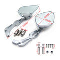 Chromed Flame Shape Running Mirror for Kawasaki Ninja (All Years)