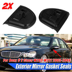 LH+RH Door Mirror Gasket Seals Set for Mercedes E Class W211 (2003–2006)