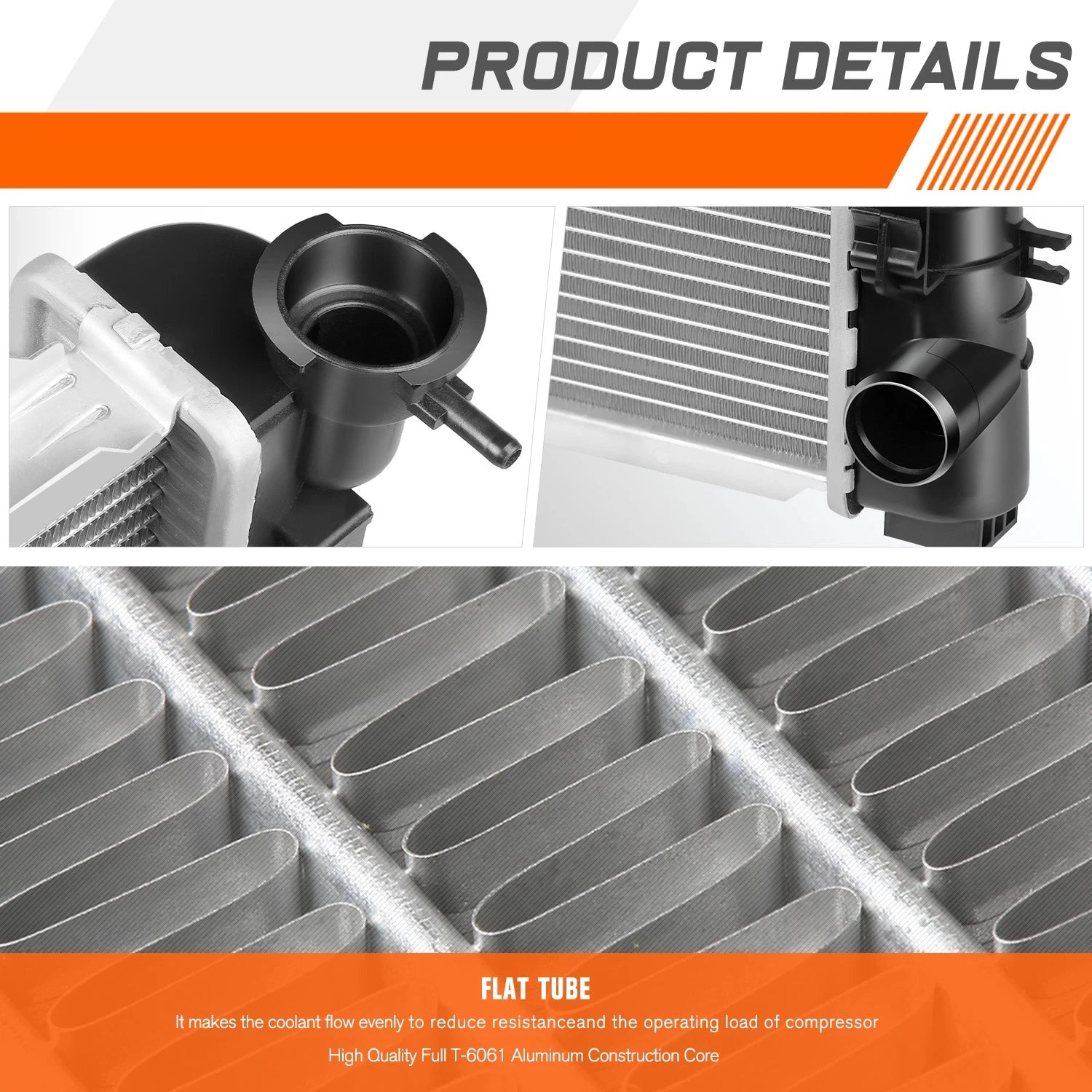 Aluminum Cooling Radiator for Nissan 350Z (2007–2009)