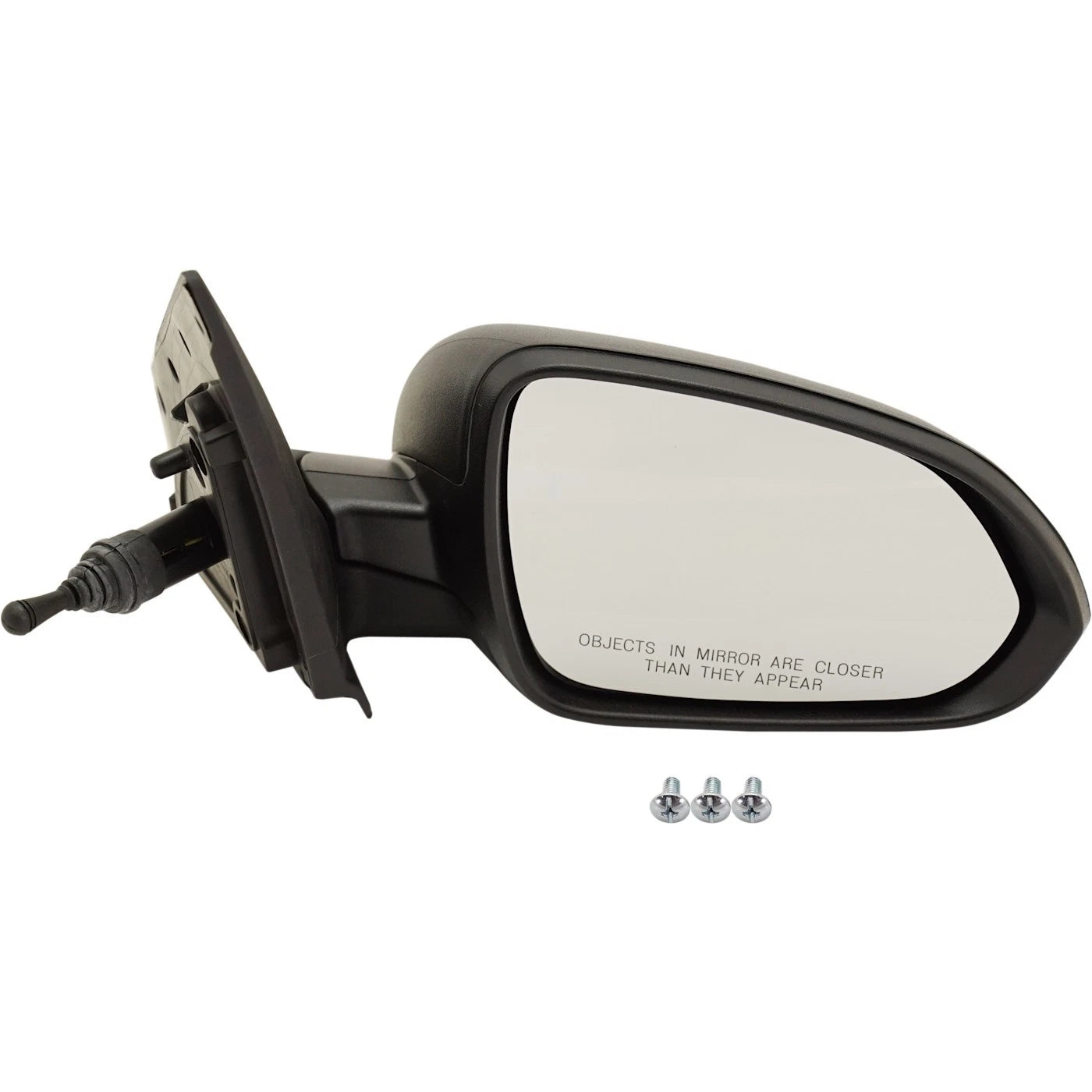 Manual Mirrors for Kia Rio (2018–2020) Textured Black