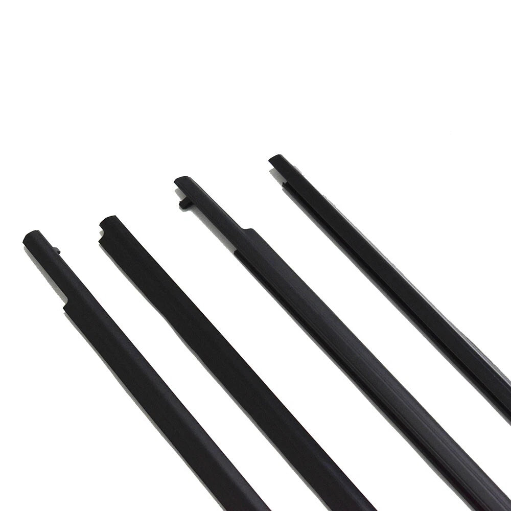 Window Weatherstrip for Toyota Highlander (2008–2011) Black Trim Outer