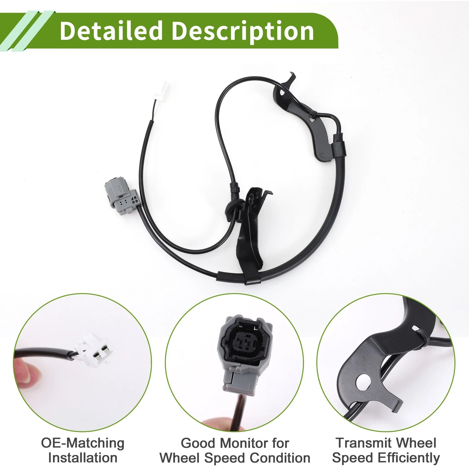 ABS Wheel Speed Sensor No. 8951608030 for Toyota Sienna (2011–2019)