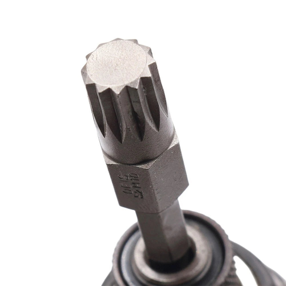 50mm 12 Point Screwdriver Bit M12 for Air Drills