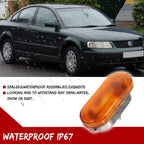 Amber Lens Side Marker Light Housings for VW MK4 Golf Jetta GTI Beetle