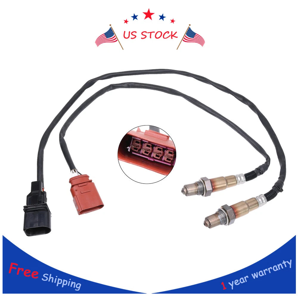2X O2 Oxygen Sensors for Audi TT VW Beetle Golf Jetta