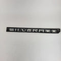 Chrome Gloss Silver Nameplate Door Letter Emblem for Silverado (2007–2018)