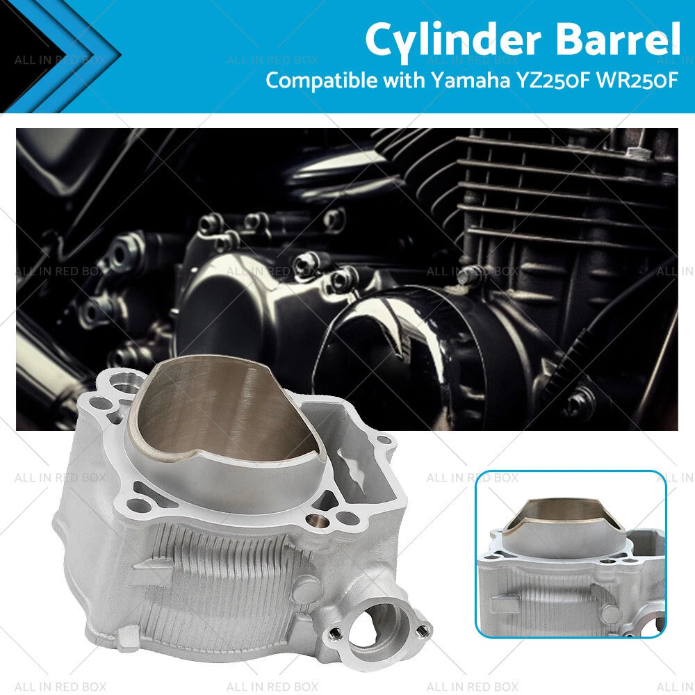 77mm Cast Cylinder Aluminum Jug for Yamaha YZ250F WR250F (2001–2013)