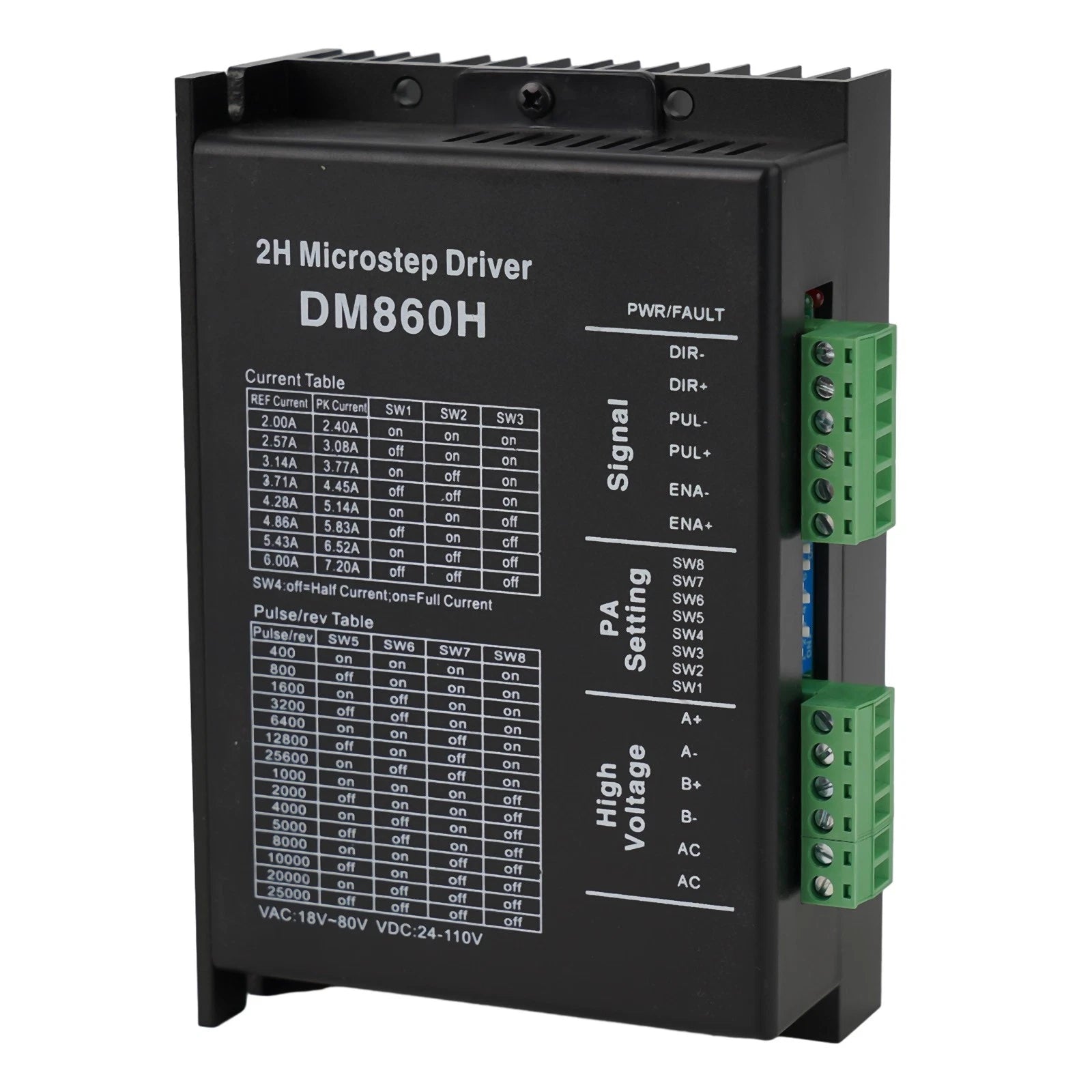 DM860H Digital Stepper Motor Driver for User Friendly