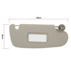 Right Sun Visor for Dodge Ram (2002-2010) Non-Illuminated Extendable