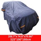 Universal Big Size Dust Rain Resistant Protector for Cars (206.7" L)
