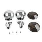Smoke Lens Front Flat Turn Signal Housing for Harley Fat Boy Heritage Softail