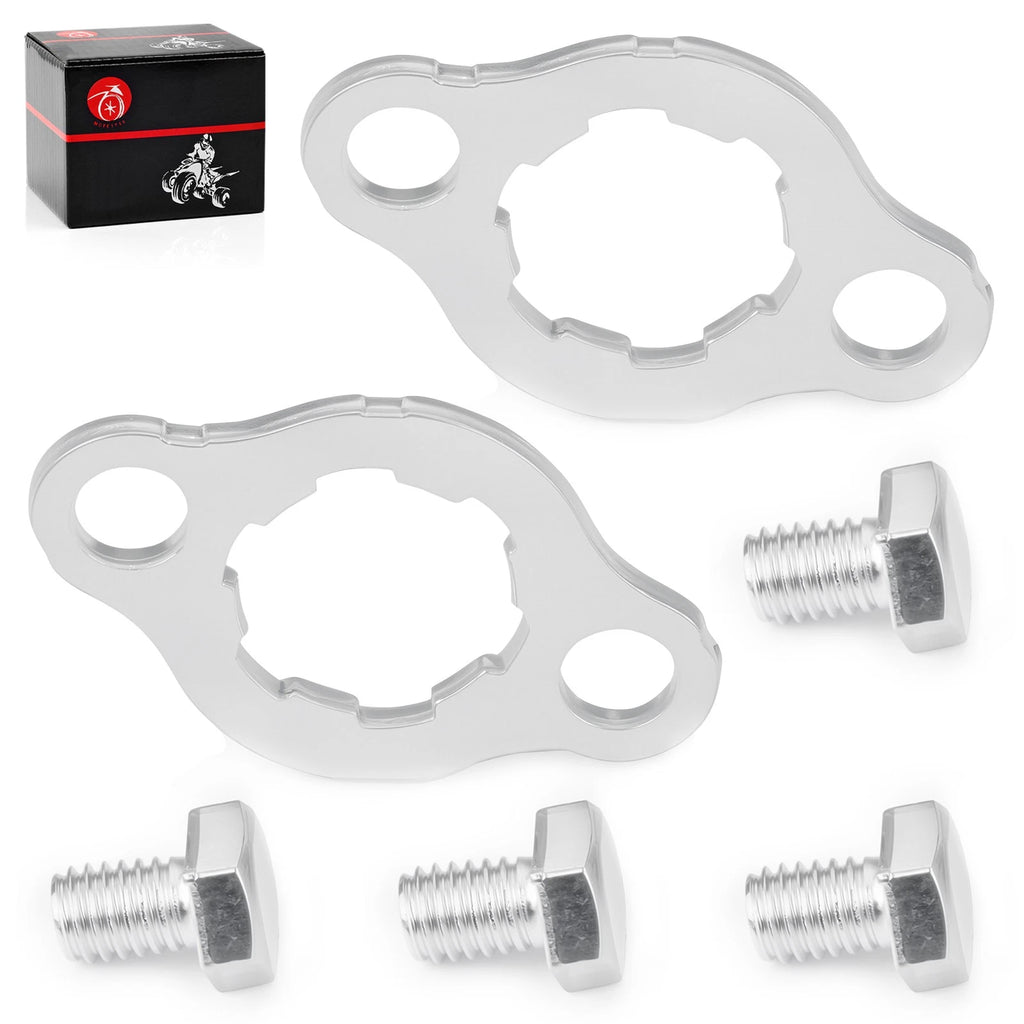 Set of 2 Front Sprocket Retainer Plates for Honda ZB50 (1988) / PC50 (1970)
