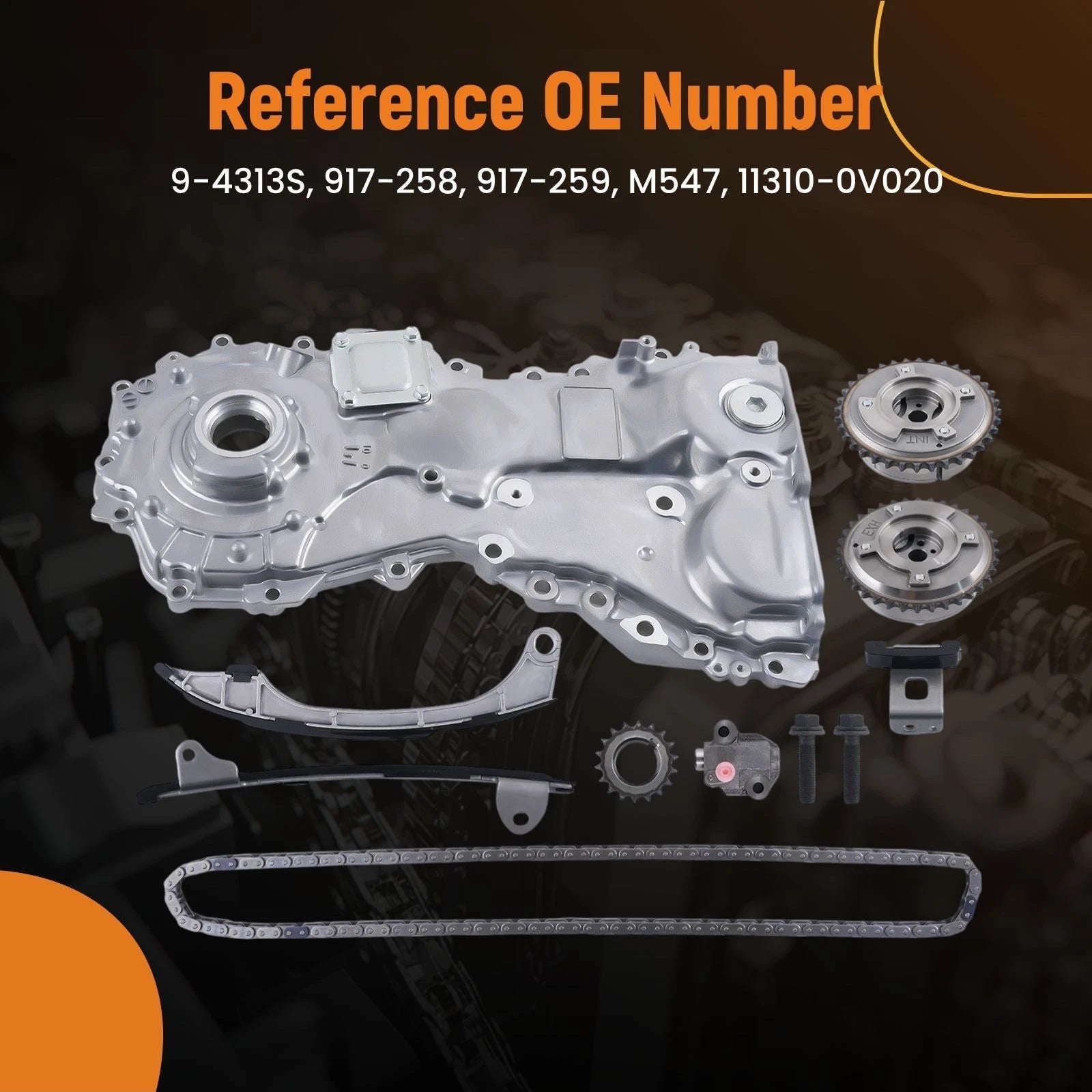 Engine Timing Chain for Toyota Highlander 2.7L (2009–2011) 11310-0V030