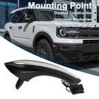Exterior Door Handle for BMW X5 Front Right Door Black