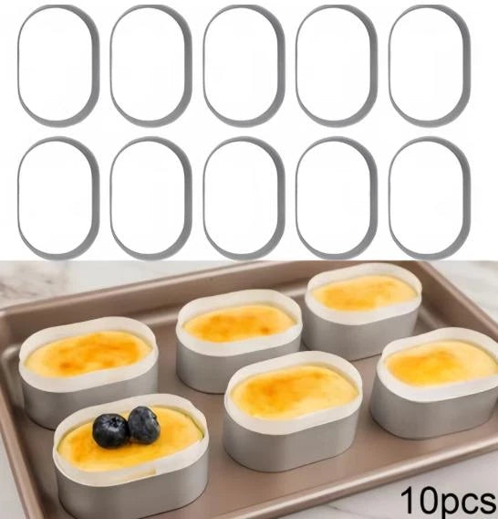 Cake shaping tool for baking (23 x 6 x 4 cm) aluminum alloy silver finish