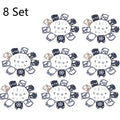 Set of 8 Carburetor Diaphragm Repair Kit for Walbro K24-WAT WT866 WT924 WT773 WT775
