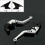 Short Brake Clutch Levers for BMW C650GT (2012–2015) F18/L18 Silver T9