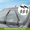 Set of 1 Windshield Washer Nozzle with Hose Connector for Honda (No. 76810TP6A01)