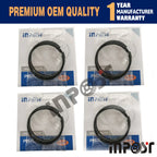Set of 4 STD Piston Ring Set for Kubota V1902 (1980–1990) 85mm