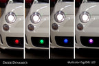 LED Fog DRL Bulbs SMD RGB Multicolor Kit for Diode Dynamics H8 H11 (—)