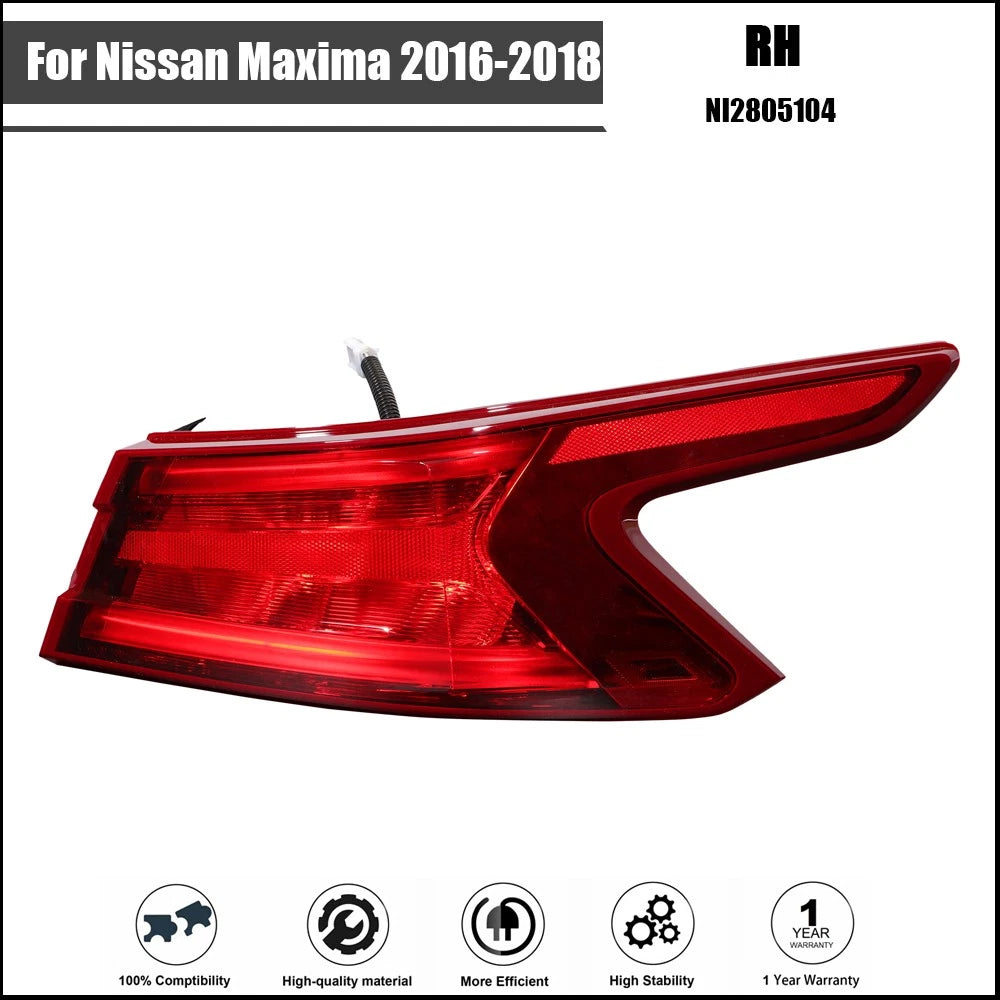 Tail Light Assembly for Nissan Maxima (2016–2018)