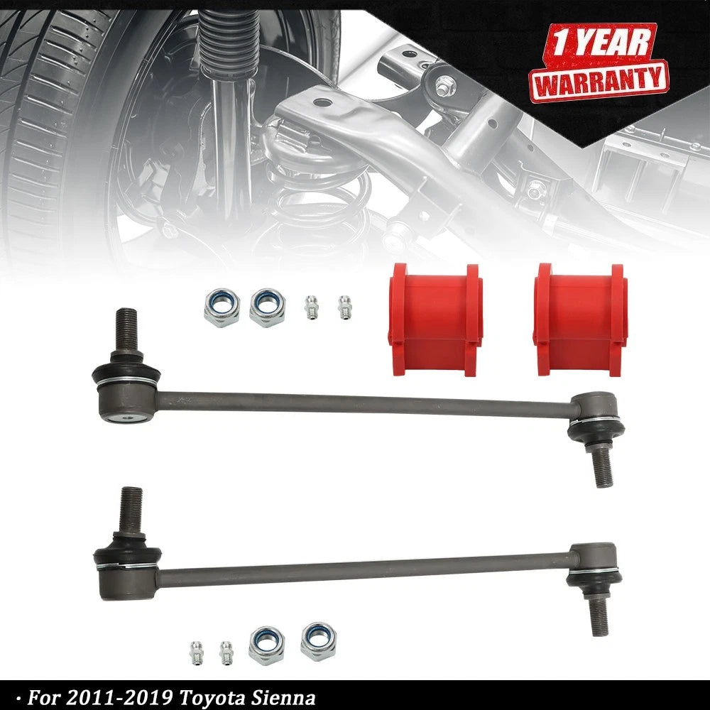2X Front Sway Stabilizer Bar Link for Toyota Sienna (2011–2019)