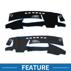 Dashboard Cover Mat for Lexus ES 300h 2021-2023 Sun Protector Pad Black Blue