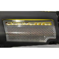 Perforated Engine Shroud Side Inserts w/Yellow LED for 09-13 Chevy Corvette ZR1