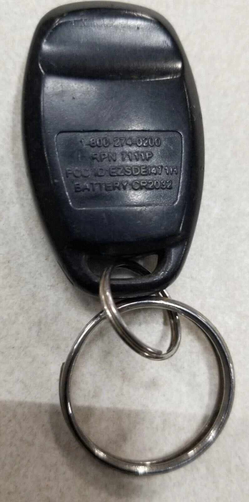 Keyless Remote Entry Transmitter Key Fob for Python (EZSDEI471H, 7111P)