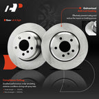 Rear Side Disc Brake Rotor for BMW X5 (2002–2003, 2005–2006)