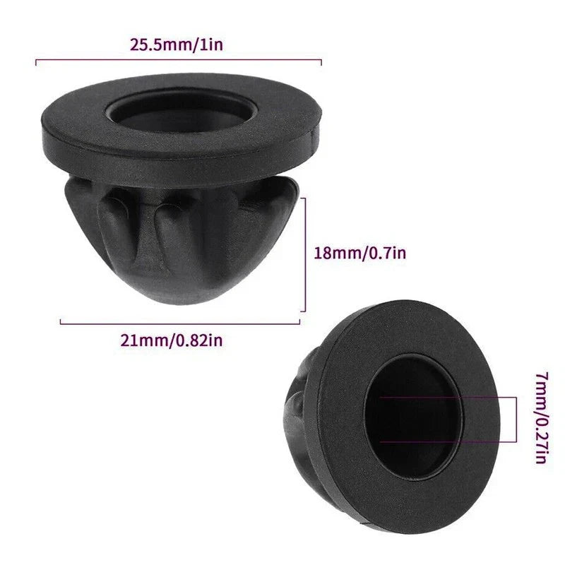 8pcs Engine Cover Rubber Buffers for BMW 1 3 4 5 6 7 8 X1 X2 X3 X4 X5 X6 X7