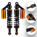 Pair of 13.5" 340mm Rear Air Shock Absorbers for Harley Honda