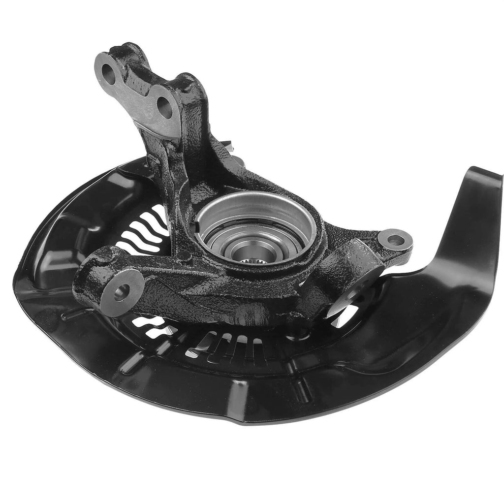 2X Front Steering Knuckle & Wheel Bearing Hub for Toyota Highlander (2001–2023)