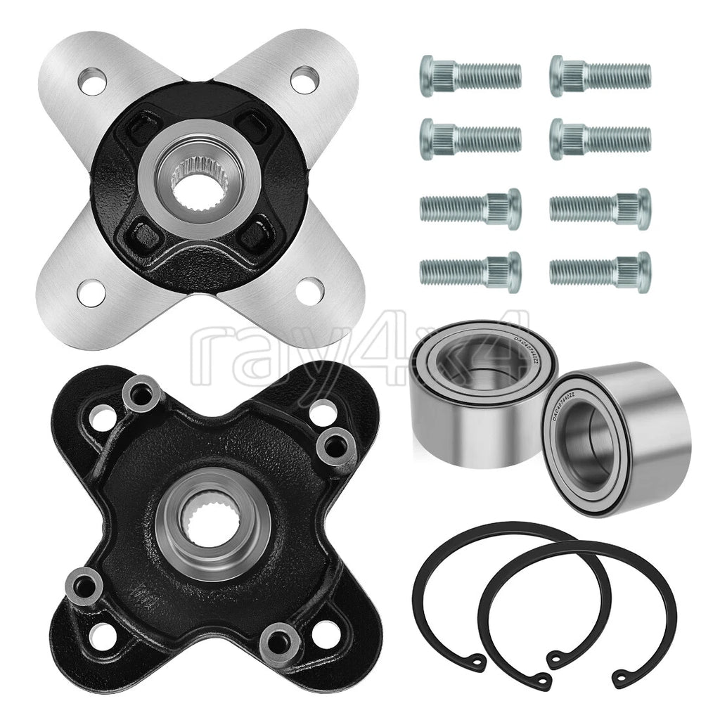 2X Front/Rear Wheel Hub & Bearings for Polaris General 4 1000 (2017–2022, 2025)