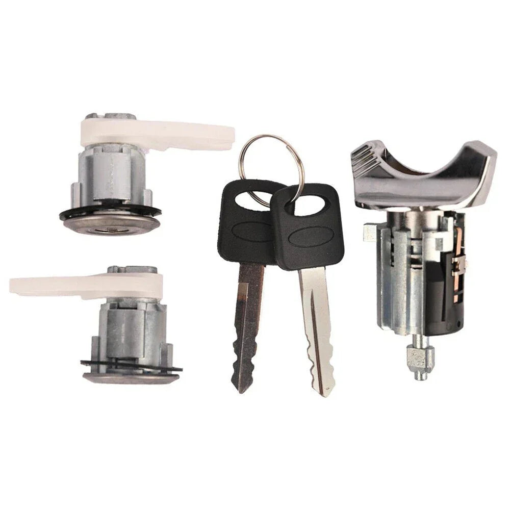Ignition Door Lock Cylinder Set for Ford F150 F250 (1997-2004)