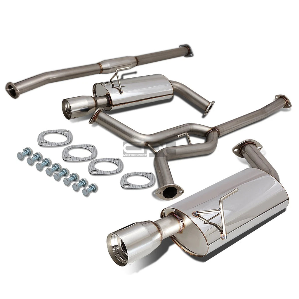 Dual Muffler Catback Exhaust for Nissan Maxima (2004–2008) A34 4" Tip