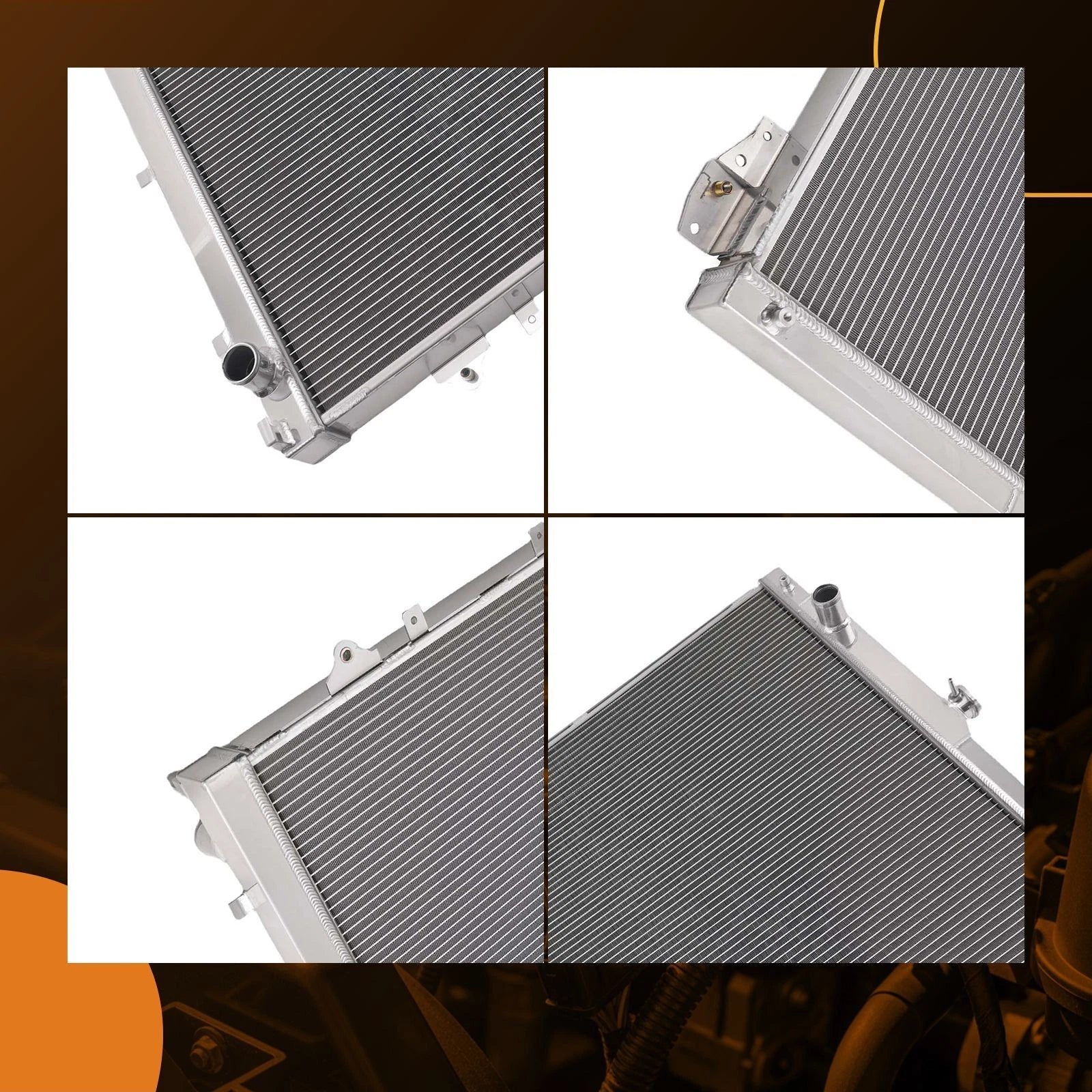 Aluminum Engine Radiator for Toyota Tundra Sequoia (2007–2020)