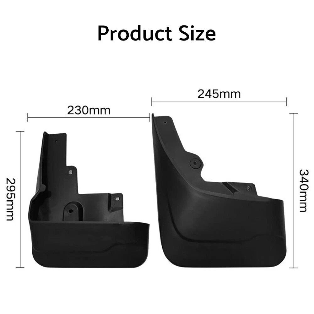 Mud Flaps Kit for Great Wall Cannon GWM Poer Ute 2020–2022