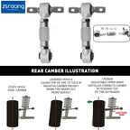 Rear Control Camber Arms Kit for Civic EF EG EK, Integra DC (1988–2001)